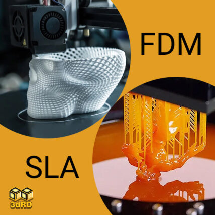تفاوت چاپ و پرینت سه بعدی در FDM و رزین