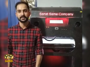 نصب پرینتر سه بعدی صنعتی پلاس 3dRD در محل و ابراز رضایت خریدار محترم