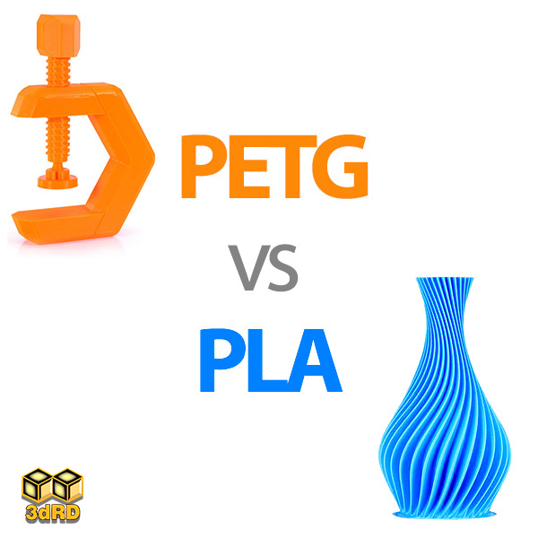 مقایسه فیلامنت های Pla و PETG