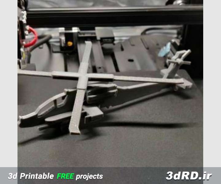 دانلود طرح سه بعدی قطعات ساخت هلیکوپتر