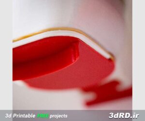 دانلود طرح سه بعدی جای حبوبات شیشه ای دیواری