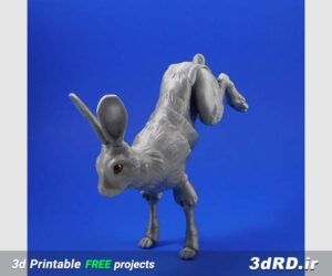 دانلود طرح سه بعدی خرگوش اسباب بازی و دکوری