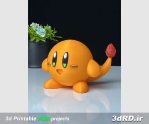دانلود طرح سه بعدی عروسک pokemon