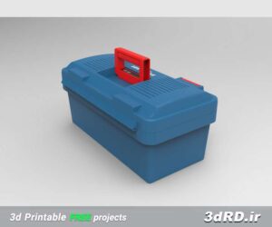 دانلود طرح سه بعدی جعبه ابزار