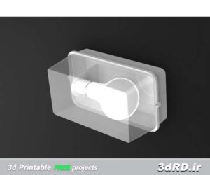 دانلود مدل سه بعدی حباب محافظ لامپ