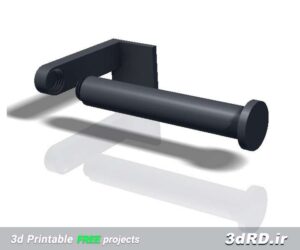 دانلود طرح سه بعدی دستمال توالت