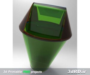 دانلود مدل سه بعدی سطل زباله