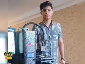 تحویل پرینتر سه بعدی خانگی در شرکت