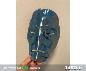 دانلود طرح سه بعدی ماسک اسباب بازی