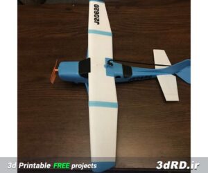 دانلود طرح سه بعدی هواپیما اسباب بازی