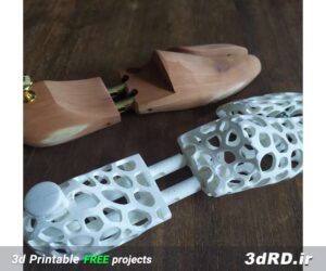 دانلود طرح سه بعدی قالب نگهدارنده کفش