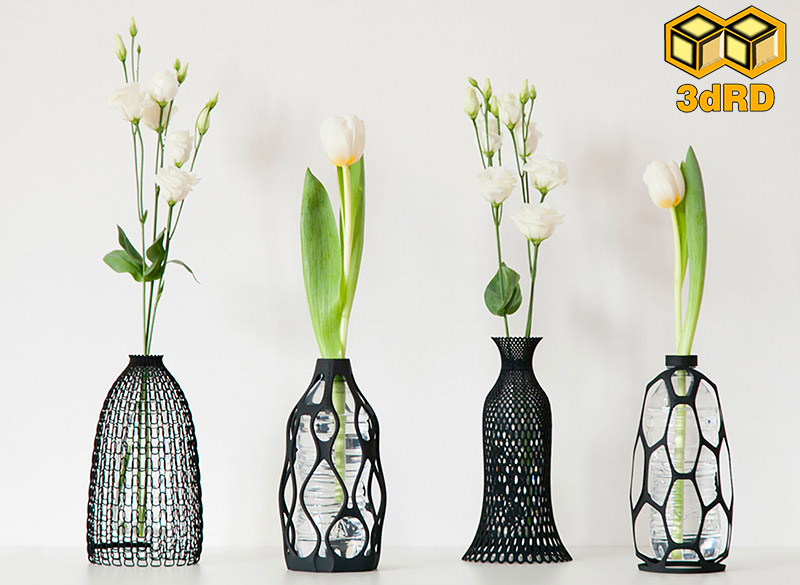 ساخت گلدان با پرینتر سه بعدی
