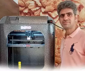 تحویل پرینتر سه بعدی اندیشه کرج