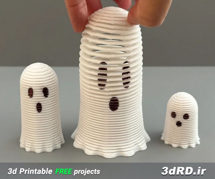 دانلود طرح سه بعدی ارواح فنری کششی/ارواح فنری /ارواح فنری سه بعدی