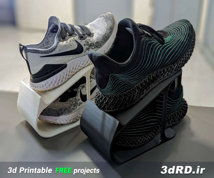 دانلود طرح سه بعدی سازمان دهنده کفش/نظم دهنده کفش /استند کفش
