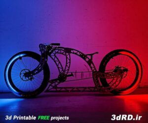 دانلود طرح سه بعدی قاب LED برای رینگ دوچرخه/محفظه LED/قاب برای رینگ دوچرخه