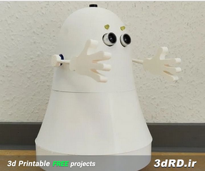 دانلود طرح سه بعدی ربات/مینی ربات سه بعدی/ربات کوچولو/ربات کوچک/ربات کوچک سه بعدی