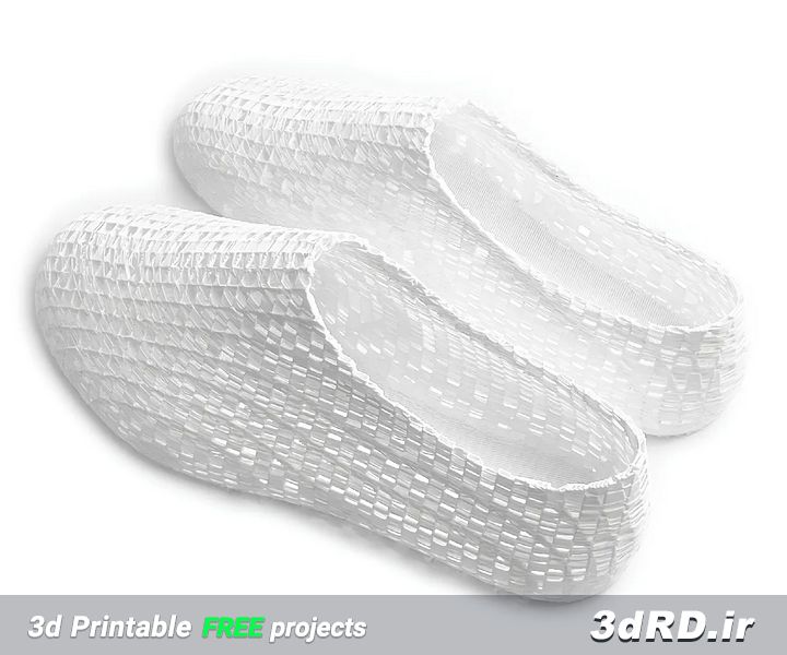 دانلود طرح سه بعدی کفش مینیمال/کفش/کفش سه بعدی
