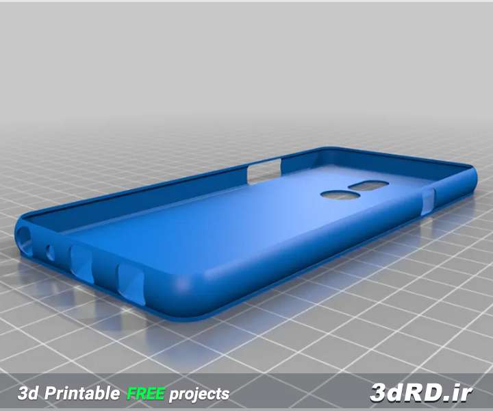 دانلود طرح اماده قاب گوشی برای پرینتر سه بعدی