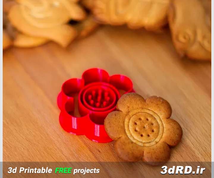 دانلود طرح قالب شیرینی سه بعدی