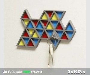 دانلود طرح جا کلیدی سه بعدی