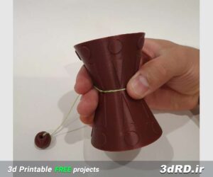 دانلود طرح آماده پرینتر سه بعدی برای ساخت دامارو اسباب بازی