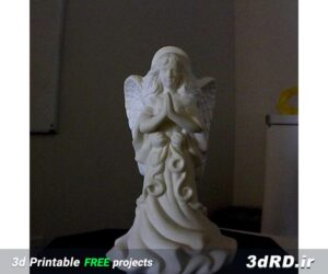 دانلود طرح سه بعدی مجسمه فرشته