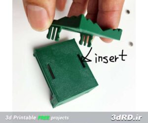 دانلود طرح سصه بعدی تخت کوچک تزئینی