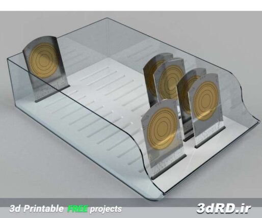 دانلود طرح سه بعدی پایه سینی نگهدارنده دیتا کارت