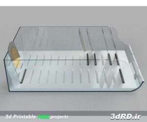 دانلود طرح سه بعدی پایه سینی نگهدارنده دیتا کارت