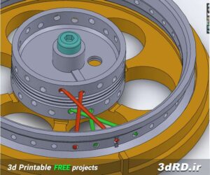 دانلود طرح سه بعدی موتور اسباب بازی مدل جاوا 250