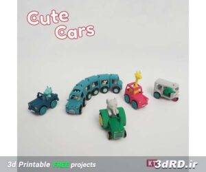 دانلود طرح سه بعدی ماشین های کوچک اسباب بازی