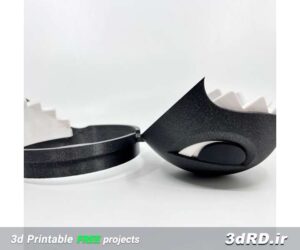 دانلود طرح سه بعدی سطل زباله