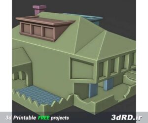 دانلود طرح سه بعدی ماکت ویلا و خانه