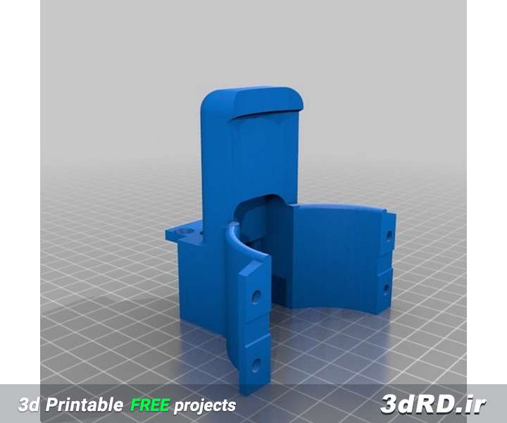 دانلود طرح سه بعدی براکت نگهدارنده