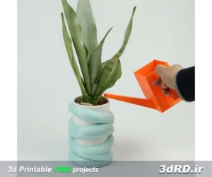دانلود طرح سه بعدی آب پاش دستی