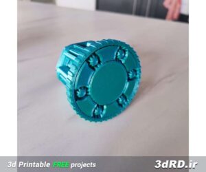 دانلود طرح سه بعدی جعبه کادویی چرخشی