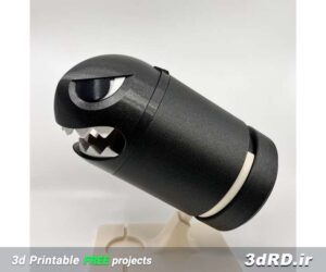 دانلود طرح سه بعدی سطل زباله