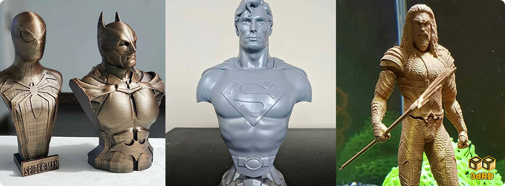 کسب درآمد پرینتر سه بعدی ساخت مجسمه