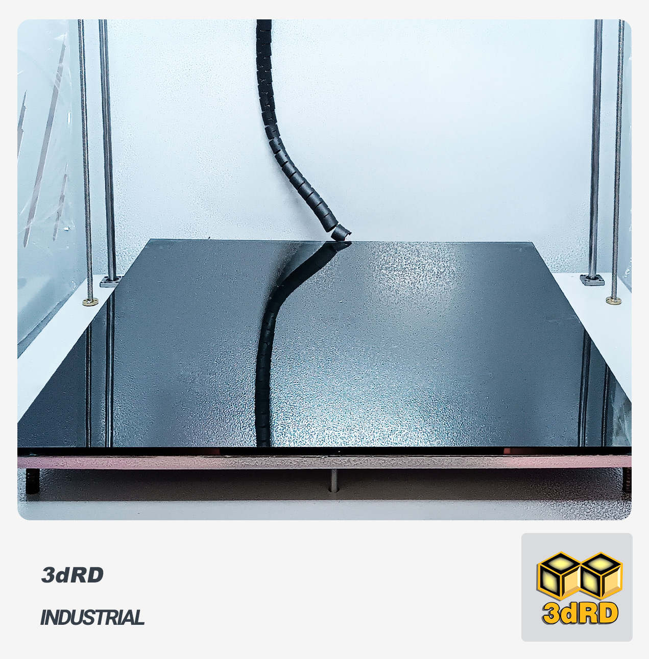 میز گرم شیشه ای پرینتر سه بعدی صنعتی