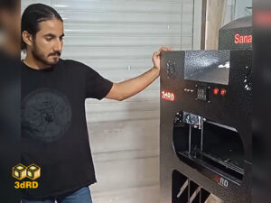 تحویل چاپگر سه بعدی صنعتی 3dRD به همراه راه اندازی و نصب (شیراز)