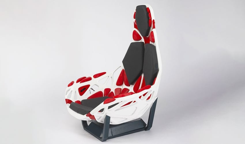 صندلی پیشرفته ساخته شده با استفاده از پرینتر سه بعدی