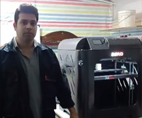 Delivery of semi-industrial plus 3D printer in Faridunkanar