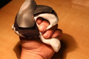 دستکش ورزشی پرینت سه بعدی شده