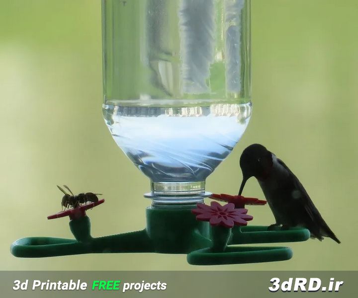 دانلود طرح سه بعدی تغذیه پرندگان/تغذیه پرندگان سه بعدی