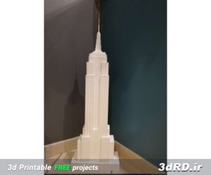 دانلود طرح سه بعدی ماکت ساختمان/ماکت ساختمان امپایر استیت /ماکت معماری/ماکت برج/برج امپایر استیت