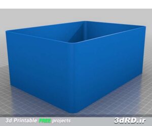 دانلود طرح سه بعدی جعبه ابزار/ جعبه ابزارکوچک/جعبه لوازم التحریر/سازمان دهنده میز کار
