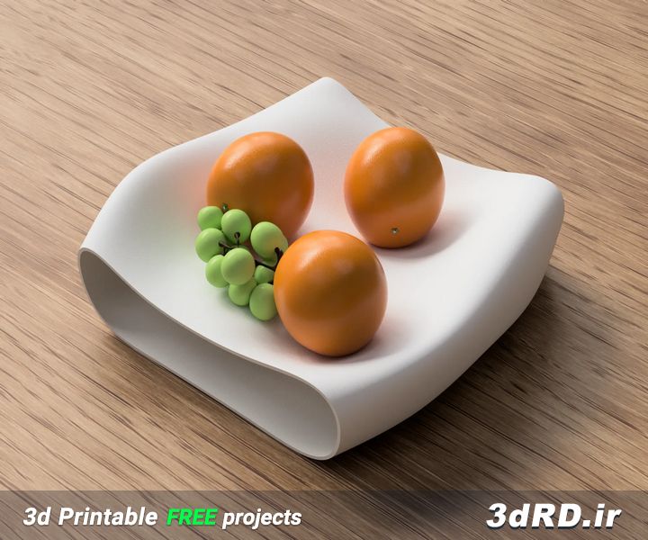 دانلود طرح سه بعدی میوه خوری/میوه خوری سه بعدی
