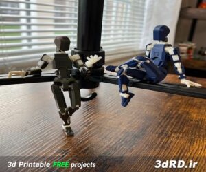 دانلود طرح سه بعدی ربات/ماکت ربات/ربات هوشمند/ماکت ربات هوشمند