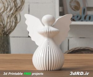 دانلود طرح سه بعدی مجسمه فرشته/فرشته کوچولو/مجسمه فرشته تزیینی/مجسمه دکوری/مجسمه تزیینی